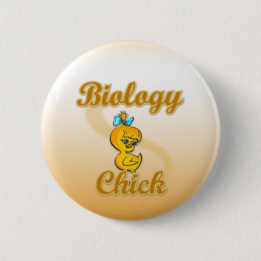 Biology Chick Ronde Button 5,7 Cm (Voorkant)