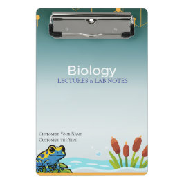 Biology clipboard – Study Notes & Lab Organization Mini Klembord