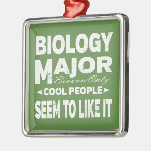 Biology College Major alleen maar klaag mensen zo  Metalen Ornament (Links)