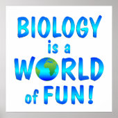 Biology Fun Poster (Voorkant)