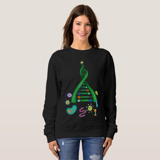 Biology Kerstjumper Trui (Voorkant volledig)