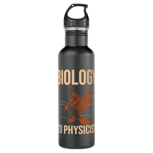 Biology Physics Biologist Physicist Bird Science F Waterfles (Voorkant)