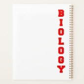 Biology Planner (Achterkant)