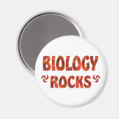 BIOLOGY ROCKS MAGNEET (Voorkant / Achterkant)