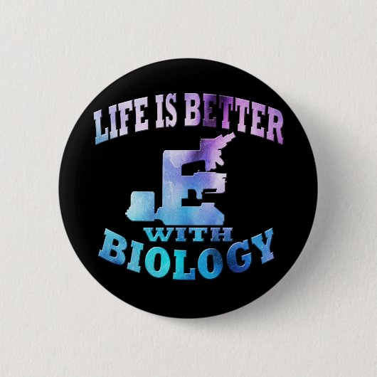 Biology Ronde Button 5,7 Cm (Voorkant)