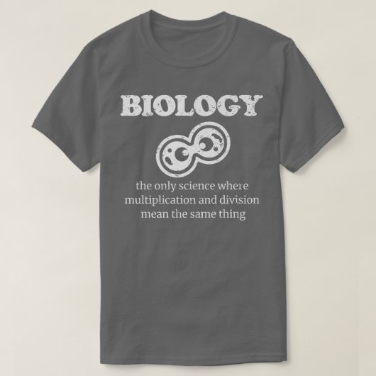Biology Science Distressed t shirt for Science bio (Design voorkant)
