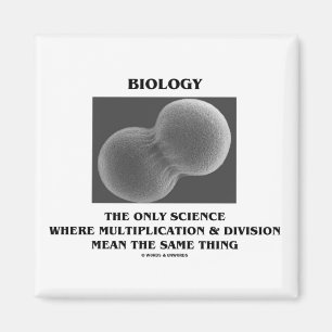 Biology Science Division Multiplication Same Ding Magneet