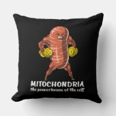 Biology Science Mitochondria Funny Joke Kussen (Voorkant)