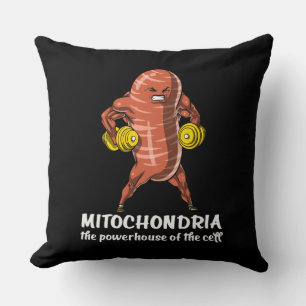 Biology Science Mitochondria Funny Joke Kussen