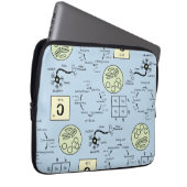 Biology Science Teacher Cell Genetics Neuron Nerd Laptop Sleeve (Voorkant Rechts)