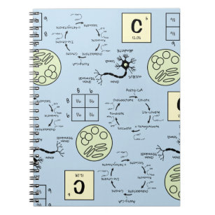 Biology Science Teacher Cell Genetics Neuron Nerd Notitieboek