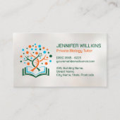 Biology Science Tutoring Services - DNA Tree Visitekaartje (Voorkant)