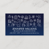 Biology Science Tutoring Services - Docent Visitekaartje (Voorkant)