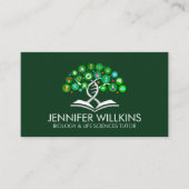 Biology Science Tutoring Services - Docent Visitekaartje (Voorkant)