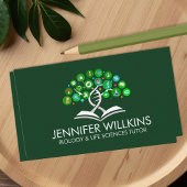 Biology Science Tutoring Services - Docent Visitekaartje