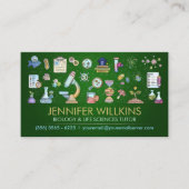 Biology Science Tutoring Services - Docent Visitekaartje (Voorkant)