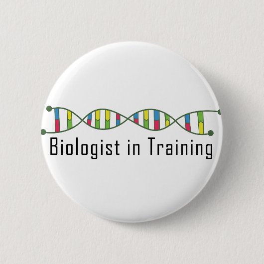 Biology Student Ronde Button 5,7 Cm (Voorkant)