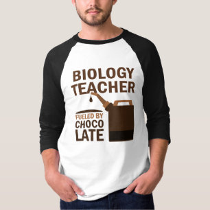 Biology Teacher (Funny) Chocolate T-shirt