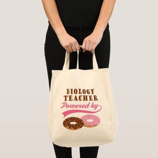 Biology Teacher Funny Gift Tote Bag (Voorkant (product))