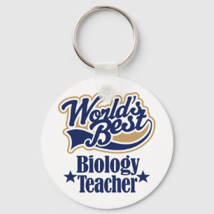 Biology Teacher Gift for (Beste werelden) Sleutelhanger