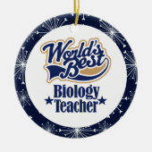 Biology Teacher Gift Ornament (Voorkant)