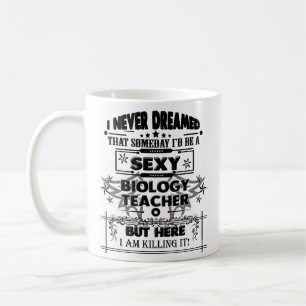 Biology Teacher Mok Gift Coffee Cup voor vrouwelij