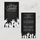 Biology Teacher Visitekaartje (Voorkant / Achterkant)