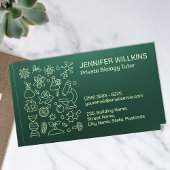 Biology Tutoring Services Visitekaartje
