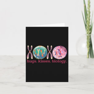 Biology Valentijnsdag Scientist Biology Science T Kaart