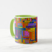 Biology Wordle Mok Green (Voorkant links)