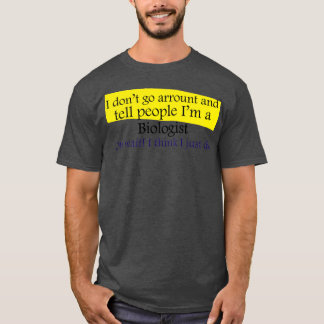 Bioloog 14 t-shirt