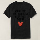 Bioloog 2 t-shirt (Design voorkant)