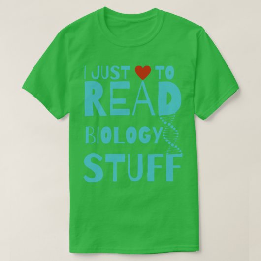 Bioloog Biologie Examen 5 T-shirt (Design voorkant)