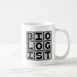 Bioloog, biowetenschapper koffiemok