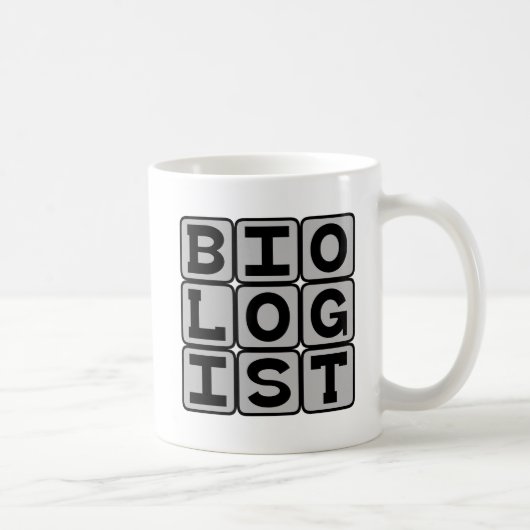 Bioloog, biowetenschapper koffiemok (Rechts)