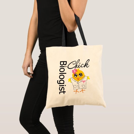 Bioloog Chick Tote Bag (Voorkant (product))