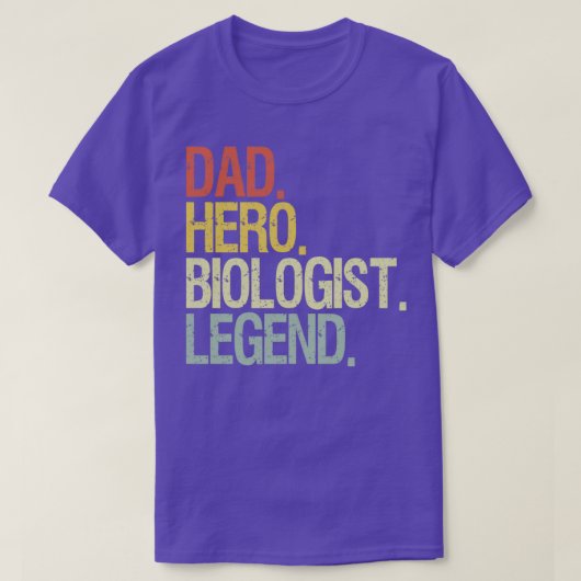 Bioloog dad Classic TShirt (Design voorkant)