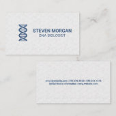 bioloog | DNA-pictogram Visitekaartje (Voorkant / Achterkant)