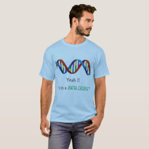 Bioloog/DNA/scientist T-shirt