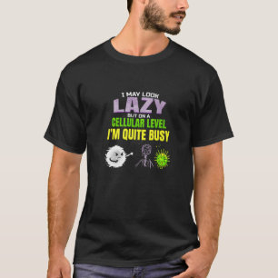 Bioloog Fun Design Molecular Biology Teacher Stu T-shirt