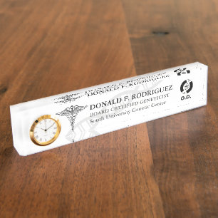 Bioloog   Genetisch gepersonaliseerd Naambordje