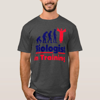 Bioloog in opleiding 3 t-shirt