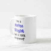bioloog koffiemok (Voorkant links)