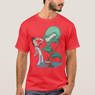 bioloog met carnivoren plant t-shirt