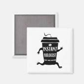 Bioloog | Microscooponderzoek Biologie Gift Idee Magneet (Voorkant / Achterkant)