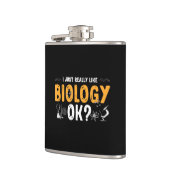 bioloog professor wetenschappen biologie leraar bi heupfles (Links)
