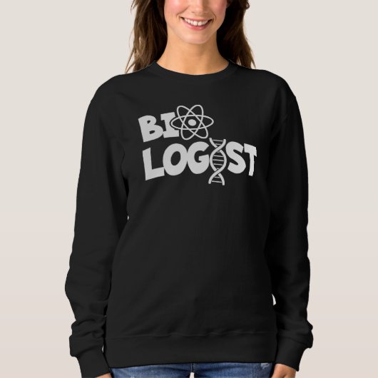Bioloog Quote Biology Student Cell Science Chem Trui (Voorkant)