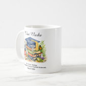 🎓Bioloog’s Reis Afstudeermok Koffiemok (Voorkant links)