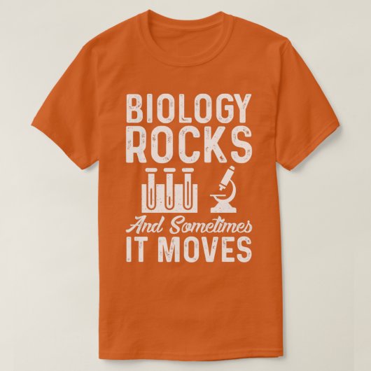 Bioloog Science T-shirt (Design voorkant)