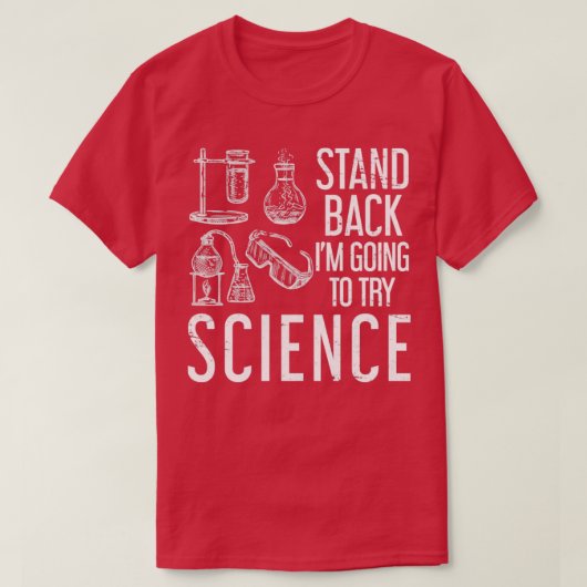 Bioloog Scientist Gift School Teacher Biology T-shirt (Design voorkant)